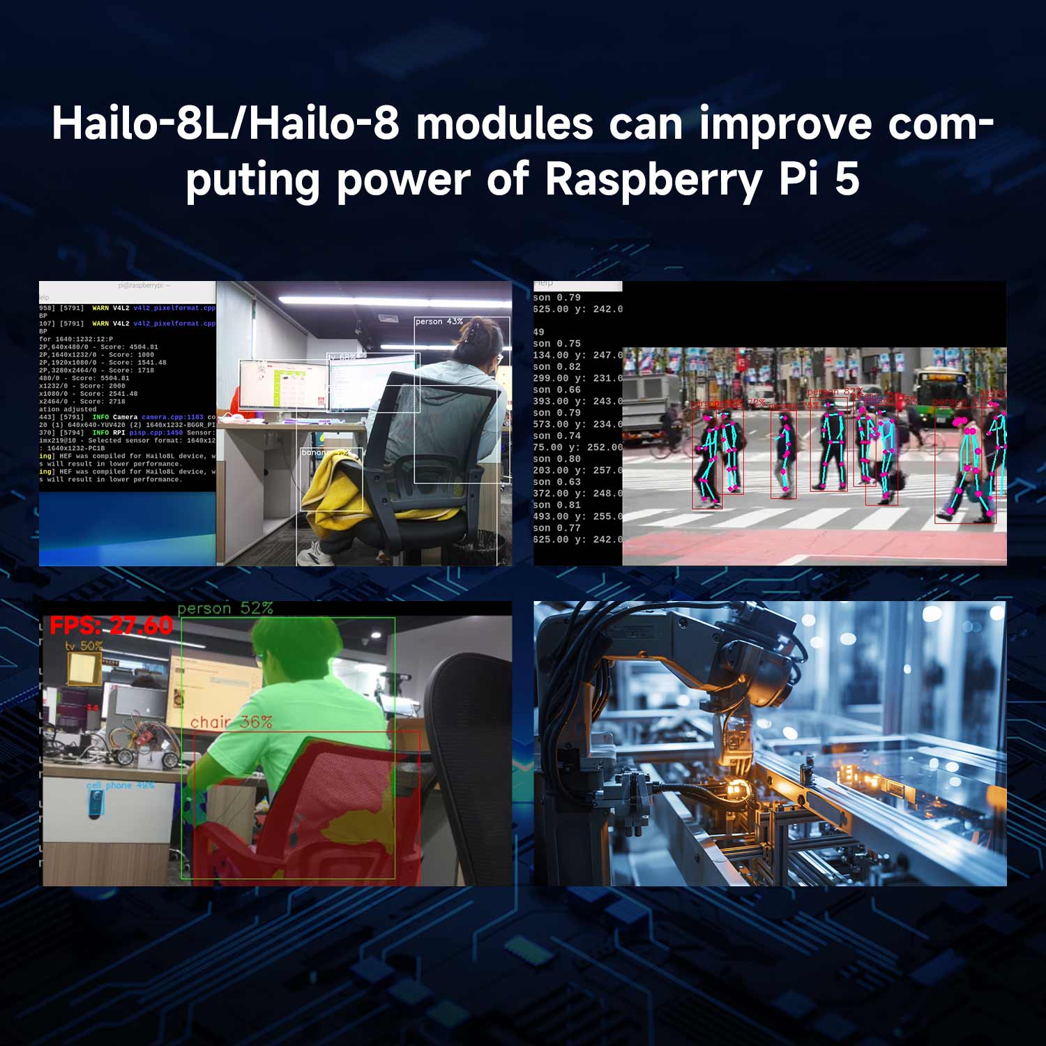 Hailo 8/8l Ai Acceleration Mod - Raspberry Pi Ai Kit Hailo-8L 评论和价格