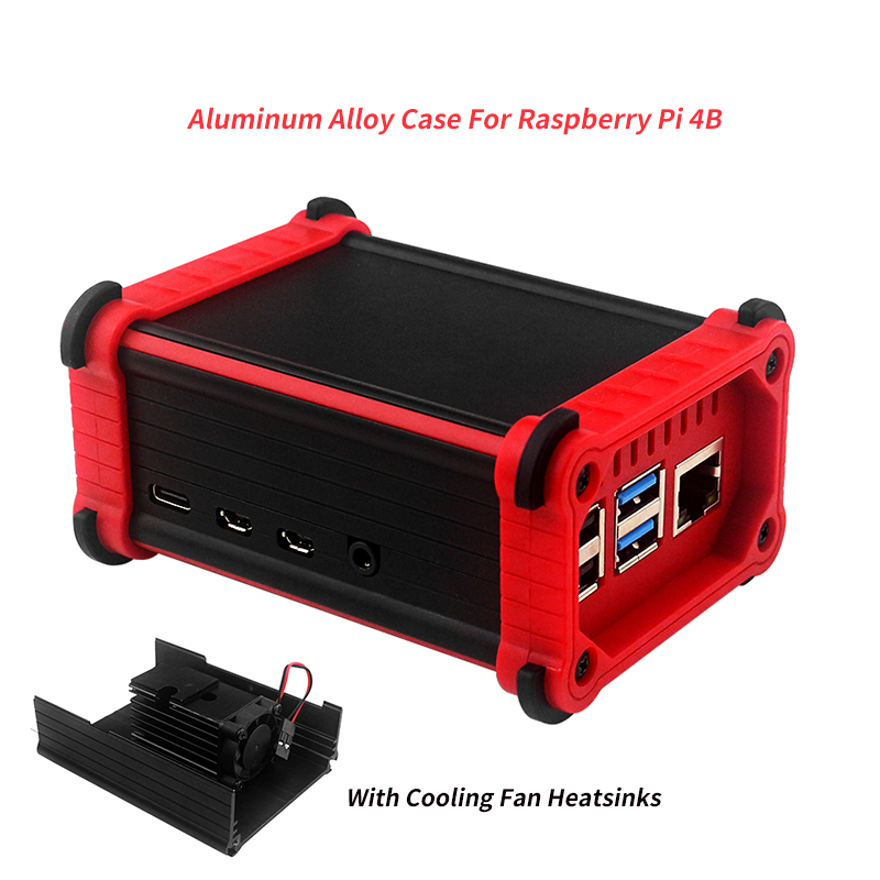 Raspberry Pi 4B Aluminum Alloy - Argon One V3 M.2 Nvme Case 评论和价格